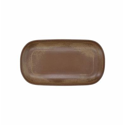 Schaal ovaal 33.0x18.0 cm Terracotta brown