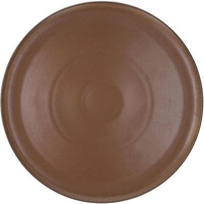 Bord plat coupe 31.0 cm Terracotta brown