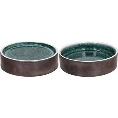 Kom 16.0 cm Elipse double faced bronze teal