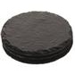 Leisteen onderzetters 3-delig rd 15.0 cm Ardesia
