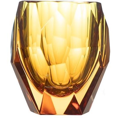 Tumbler lg 22.2cl Vanity amber signature  *