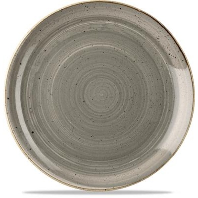 Bord plat coupe 28.8cm Stonecast peppercorn grey