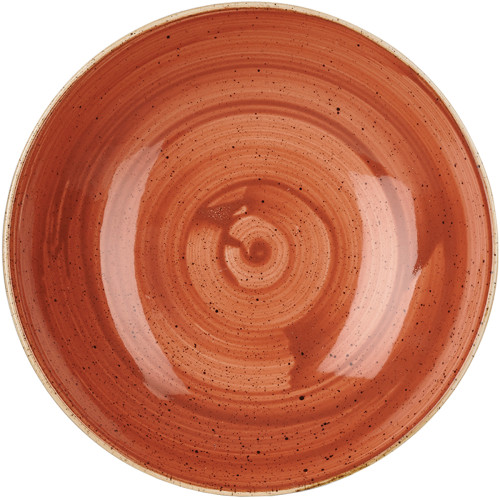 Bord diep coupe 24.8cm Stonecast Spiced Orange evb91