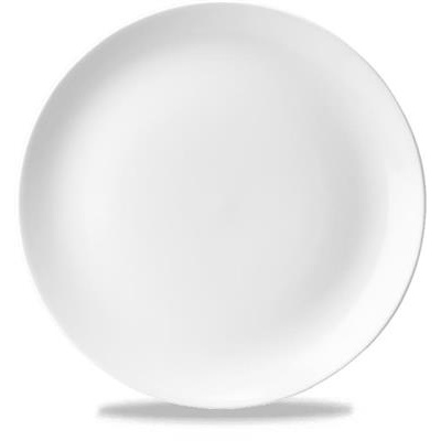 Bord plat coupe 16.5cm Evolve white