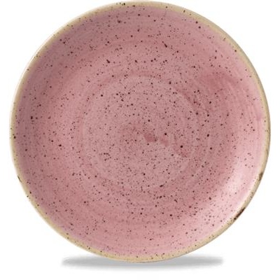 Bord plat coupe 16.5cm Stonecast petal pink