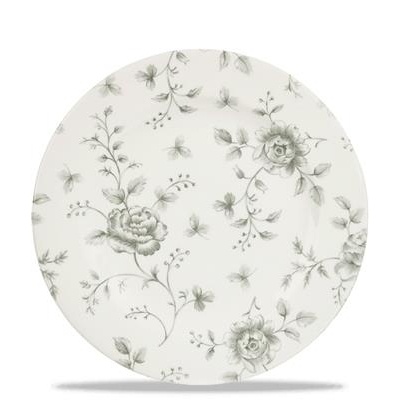 Bord plat 21.0cm grey rose Vintage Prints