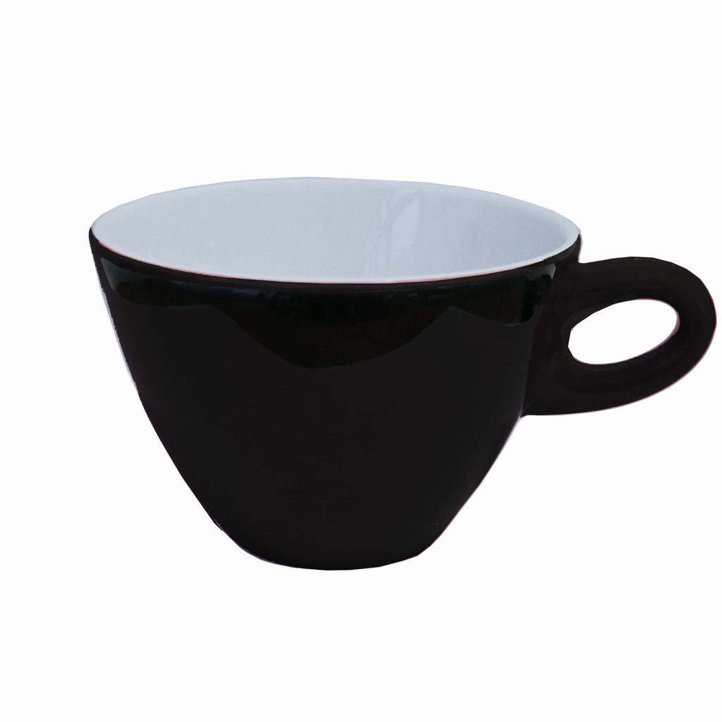 Latte kop 28.0cl Alta black
