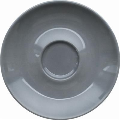 Koffie schotel 13.0cm Alta silver sky