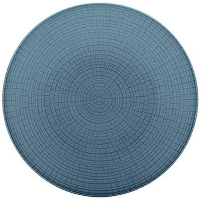 Bord plat coupe 16.0cm Modulo Nature Blue galet