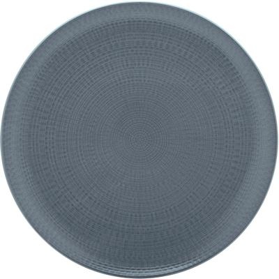 Bord plat coupe 31.5cm Modulo Nature Blue galet