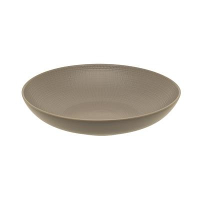 Bord diep coupe 25.0cm Modulo Nature taupe