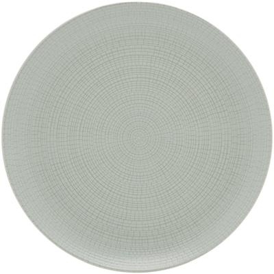 Bord plat coupe 31.5cm Modulo Nature jade green