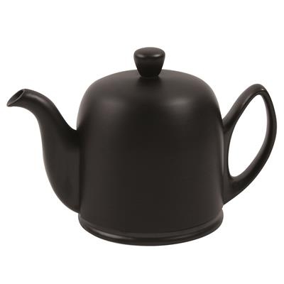 Theepot 100.0cl Salam RVS en zwart