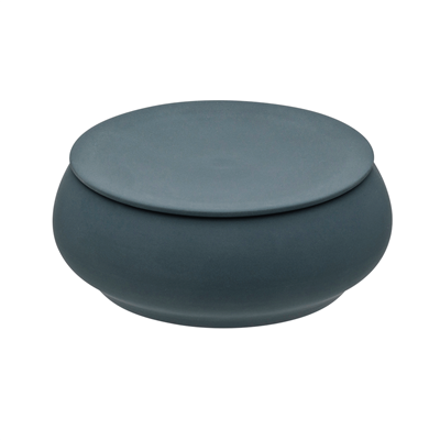 Cocotte 50.0cl 14.0cm Bahia blue stone mat/glans