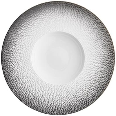 Bord diep 30.0cm Fragment black