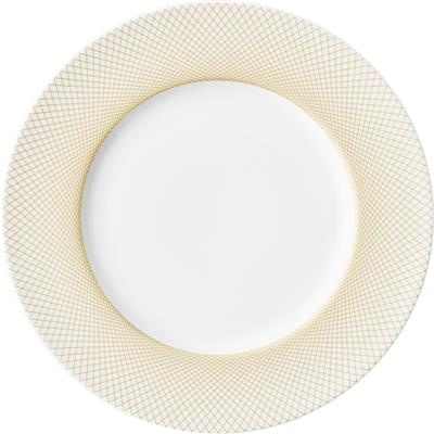 Bord plat 28.5cm Graphique Classique gold