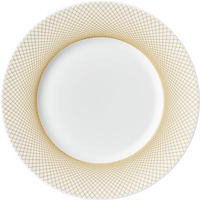 Bord plat 22.5cm Graphique Classique gold