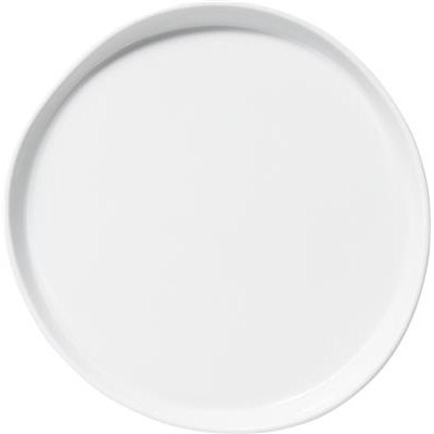 Bord walled 20.0cm Brume white milk