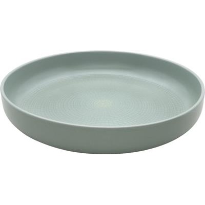 Bord walled 22.0cm Modulo Nature jade green
