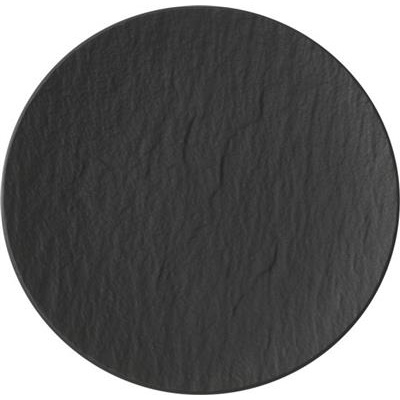 Bord plat coupe 16.0cm The Rock Black 2661