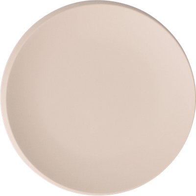 Bord plat coupe 27.0cm New Moon beige 2620