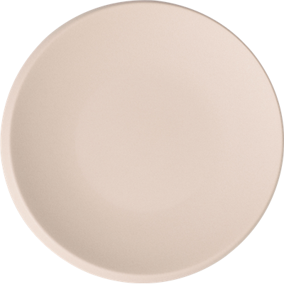 Bord plat coupe 16.0cm New Moon beige 2660
