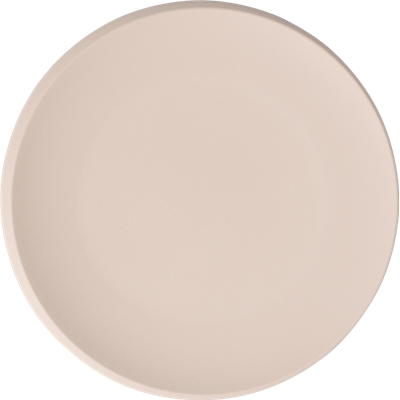Bord plat coupe 37.0cm New Moon beige 2990