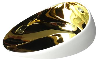 Schaaltje 10.0x8.0x(h)5.0cm Jomon mini gold
