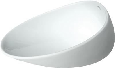 Schaaltje 18.0x14.0x(h)9.0cm Jomon l wit