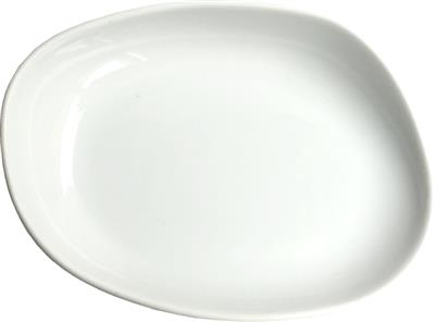 Bord plat org 14.0cm Yayoi wit glans