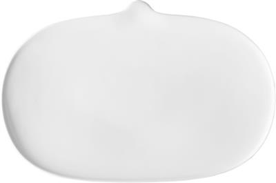 Schaal ov 35.5x23.5cm The Tablet wit mat