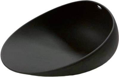 Schaaltje 18.0x14.0x(h)9.0cm Jomon l black mat