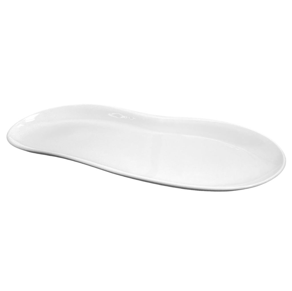 Schaal org 37.5.0x19.0cm Jelly wit glans