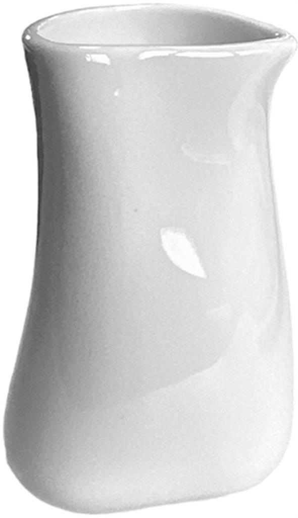 Melk/sauskan 5.0x4.5x(h)7.5cm Jelly wit glans