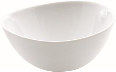 Kom org 13.5cm Shell wit mat