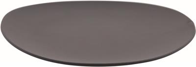 Bord plat 27.5cm Shell zwart beltz