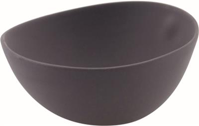 Kom org 13.5cm Shell zwart beltz