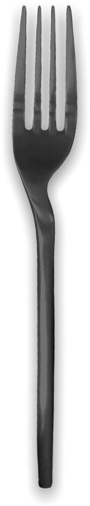 Tafelvork 21.5cm Rama zwart mat