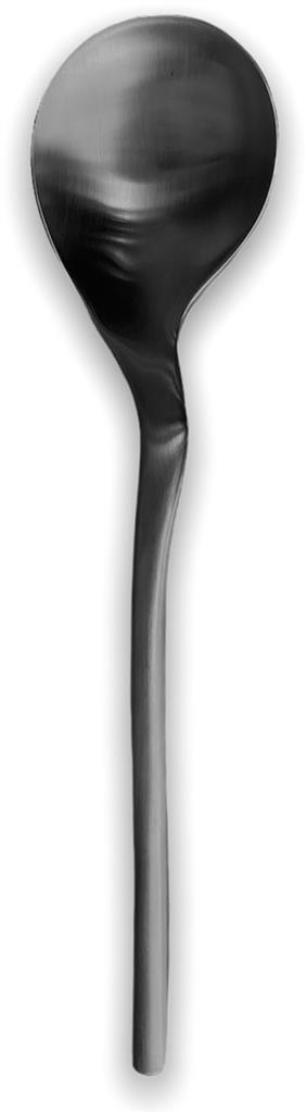 Tafellepel 21.0cm Rama zwart mat