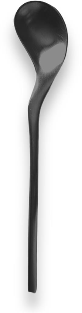 Koffie/theelepel 15.5cm Rama zwart mat