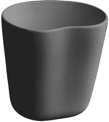 Melk/sauskan 8.5x7.5x(h)8.0cm Jelly black beltz