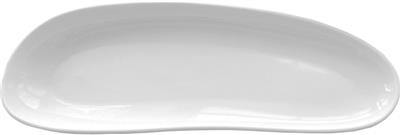 Schaal rechthoek 33.5x12.0x(h)3.5cm Yayoi wit glans