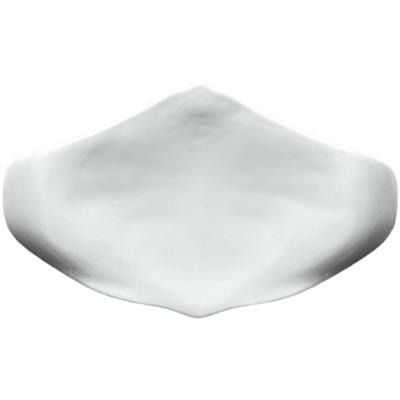 Bord plat org 20.0x13.0cm OceanCook wit mat