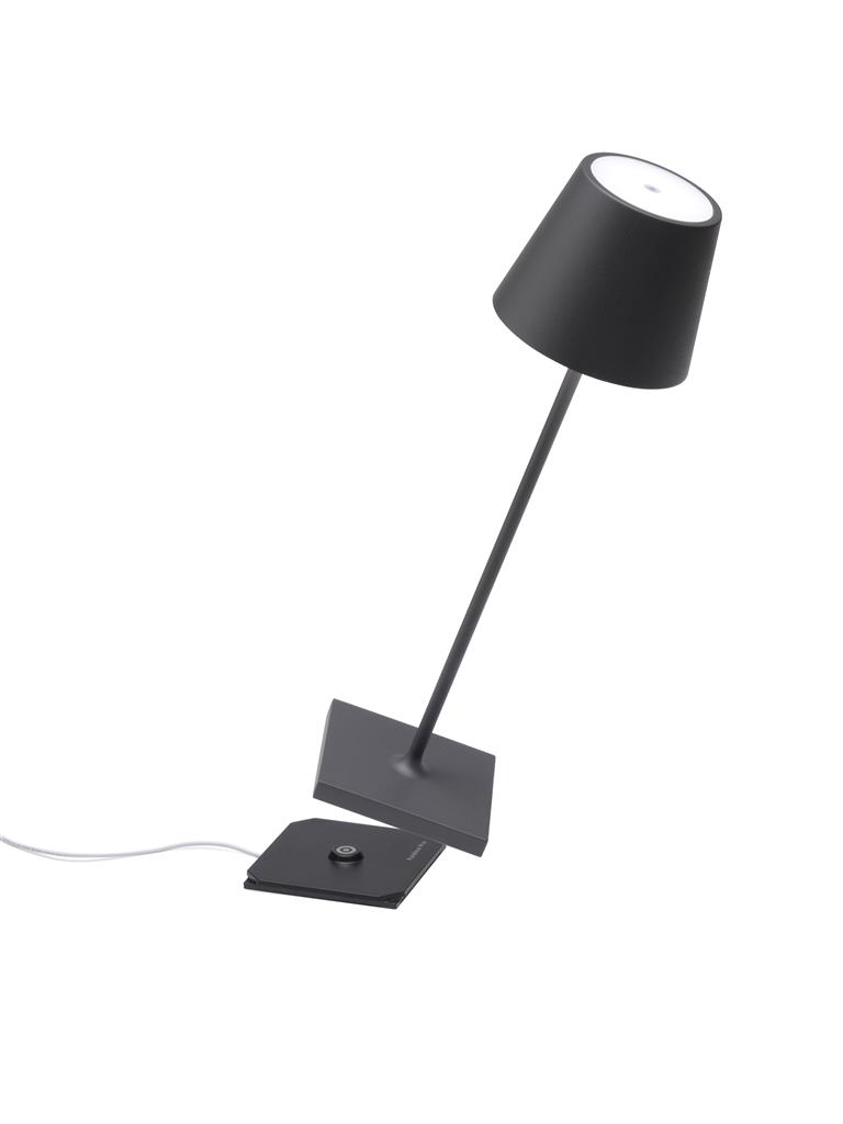Tafellamp Led 38.0cm Poldina grey