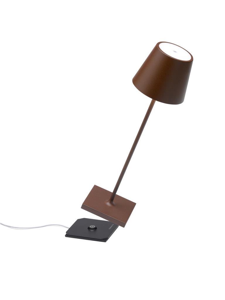 Tafellamp Led 38.0cm Poldina rust *
