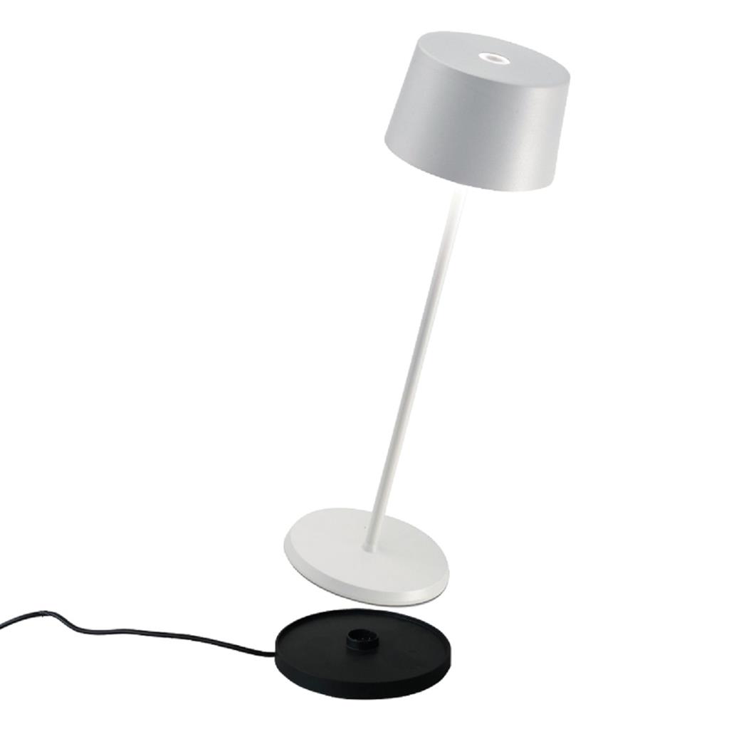 Tafellamp Led 35.0cm Olivia white