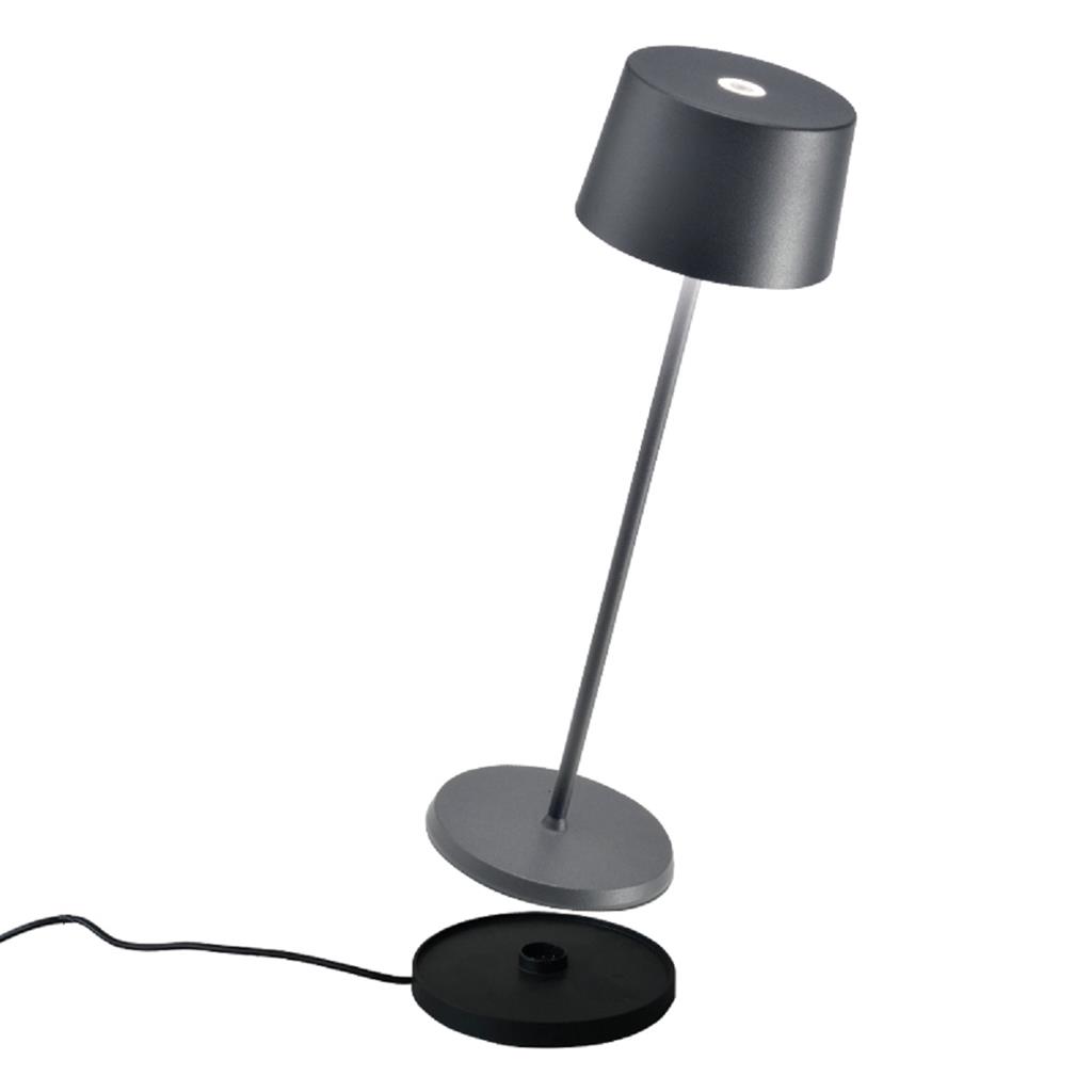 Tafellamp Led 35.0cm Olivia grey