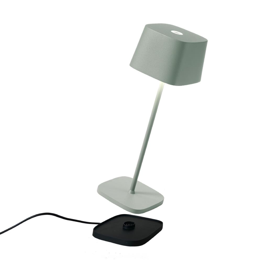 Tafellamp Led 30.0cm Ofelia sage green