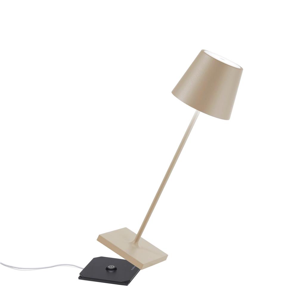 Tafellamp Led 38.0cm Poldina sand