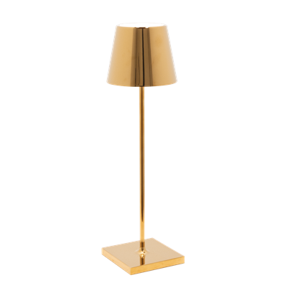 Tafellamp Led 38.0cm Poldina gold glossy